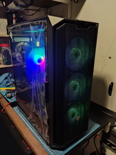 PC computador gamer Xeon E5-2690 V4 + MSI RX 5500 XT + 16GB DDR4 + NVME 512GB + TPM 2.0