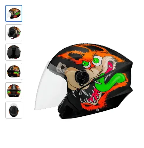 Capacete New Liberty Coyote preto