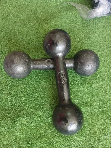 Pesos Musculação Pintado Ferro Fundido