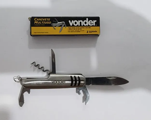 Canivete Multiuso Inox Vonder (ENVIO PARA TODO O BRASIL) 