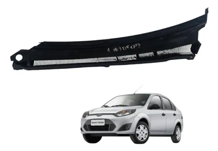 Grade Churrasqueira Direita Parabrisa Ford Fiesta 2012 2013