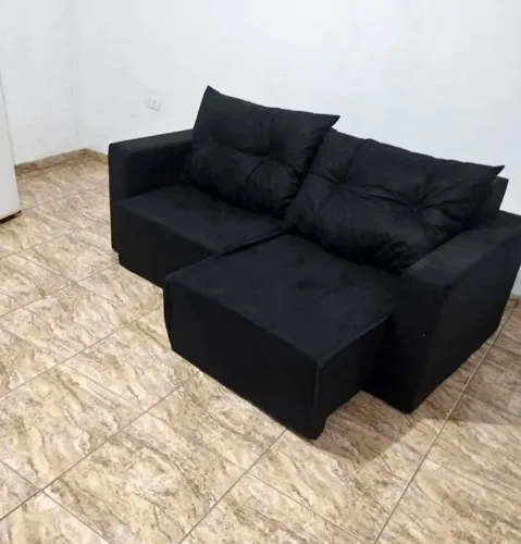 Sofá retrátil 1.40m frete grátis