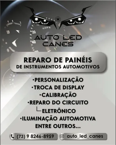 Reparo e customização de painéis automotivo 