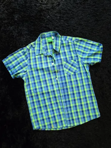 Camisa Xadrez Infantil manga curta festas juninas juninas