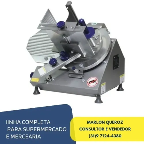 Cortador De Frios Automático Gural AXT 30i Bivolt