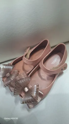 Sapatilha rosa mine Melissa n.25