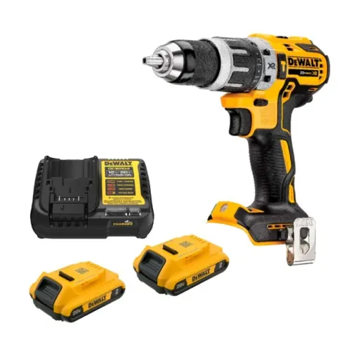 Kit Parafusadeira/Furadeira de Impacto 20V Xr 65Nm Brushless 2 Baterias 2Ah DCD796
