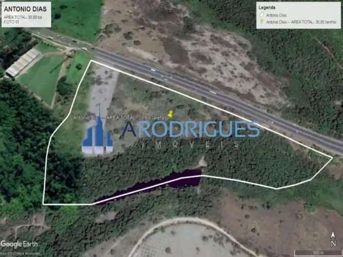 Terreno à venda na Cidade de Amélia Rodrigues-BA, com 126.300m² de área : não perca esta o