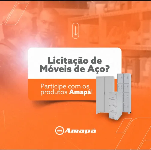 Móveis de aço para comércio - Amapá