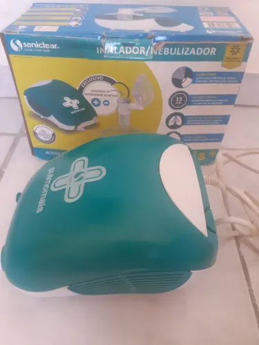 Inalador/Nebullizador Soniclear Pulmomáis - Novo