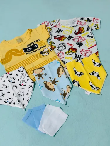 Lote de roupas usadas para bebê - menino 