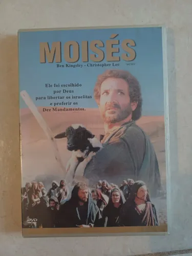 Moisés - Ben Kingsley e Christopher Lee DVD original lacrado