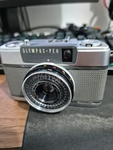 Câmera olympus pen ees2 revisada