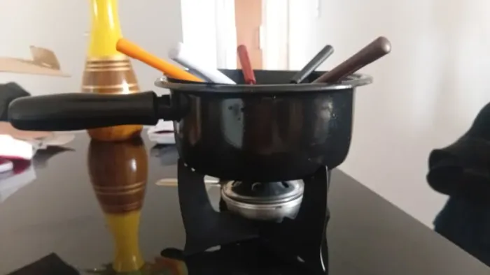 Fondue - Fondues e Petiscos - Preto