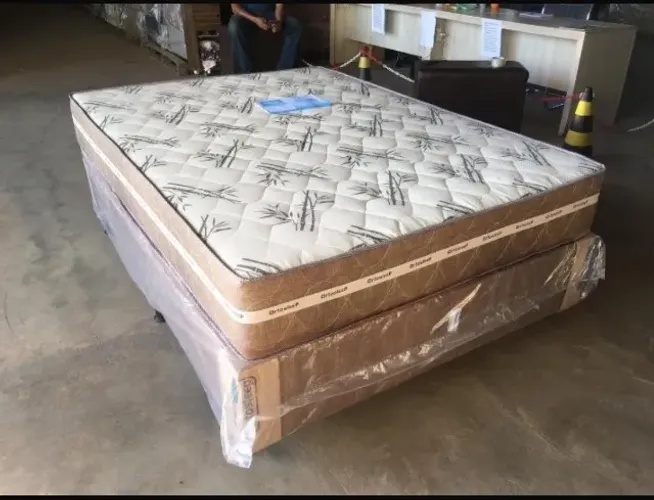 Cama box colchão d20 e suporte