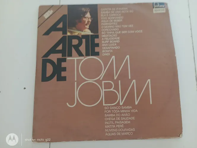 Vendo disco de vinil duplo de tom Jobim 1976