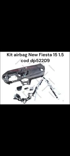 Kit Airbag New Fiesta 15 1.5 - Peça Automotiva