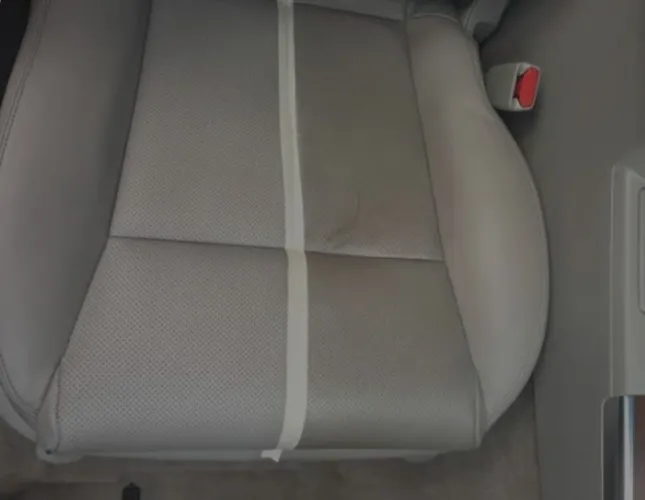 Limpeza e hidratação de bancos de couro