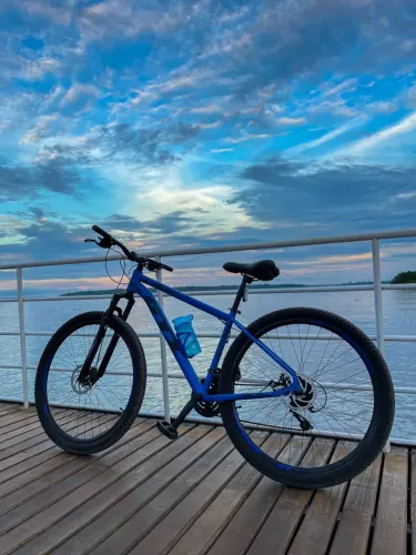 Bicicleta GTI azul aro 29