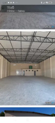 Galpão todo coberto em Queimados com 360m2