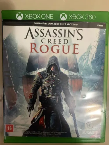 Jogo Assassins Creed Rogue - Xbox One/360 - Mídia Física<br>