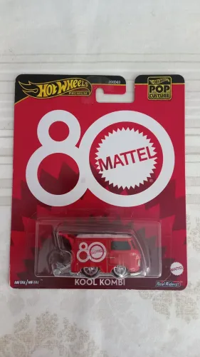 Miniatura kool kombi Mattel 80 anos premium hot wheels