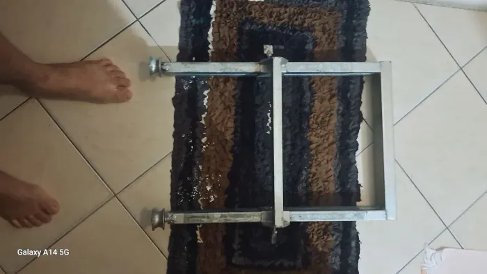 Fabricação de Dobradeiras manual de calhas