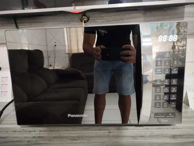 Microondas Panasonic,32 lts,entrego e dou garantia 