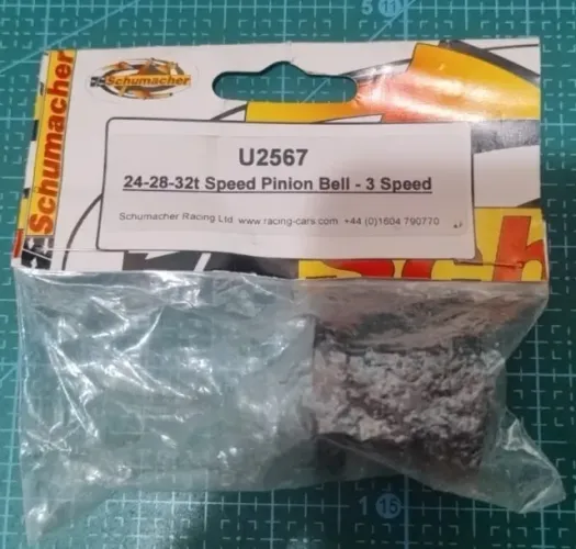 Schumacher 24-28-32T Speed Pinion Bell 3 Speed (U2567)
