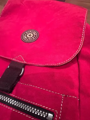 Mochila Kipling Vermelha