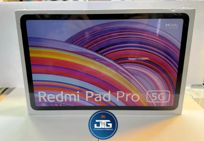 Redmi Pad Pro 5G - 8GB Ram 256GB Armazenamento Interno