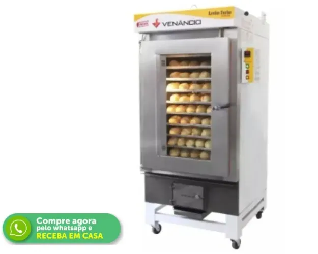 Forno 10 Esteiras Turbo a lenha Venâncio