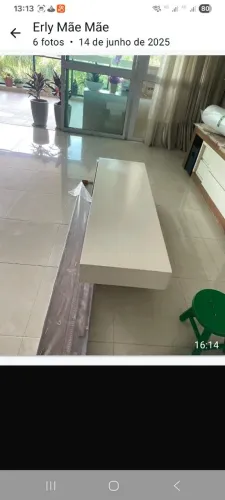 Mesa branca moderna