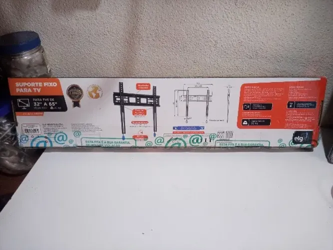 Suporte Fixo p/Tv de 32" à 65", ELG modelo NO1V4 - OKM