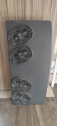 Som Automotivo 2 pares Bravox + amplificador SounDigital (aceito troca)
