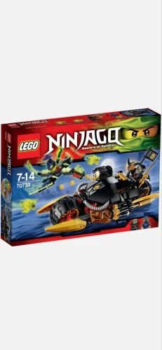 Lego Ninjago 70733 - Masters of Spinjitzu - Blaster Bike - Novo