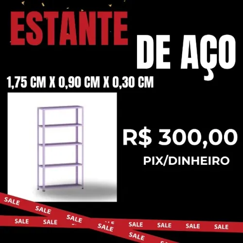 ESTANTE DE AÇO