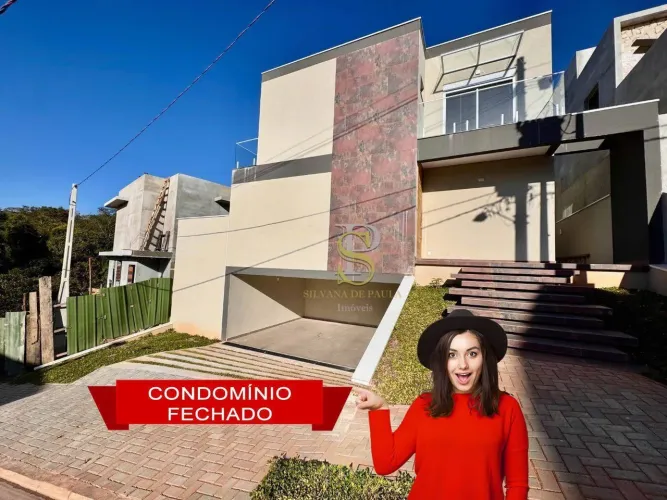 Casa com 3 dormitórios à venda, 286 m² por R$ 2.300.000,00 - Marmeleiro - Atibaia/SP
