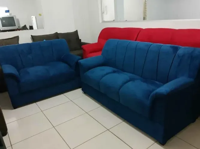 Sofá 2 e 3 Lugares Novo Direto da Fabrica