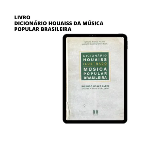 Livro Dicionário Houaiss da Música Popular Brasileira
