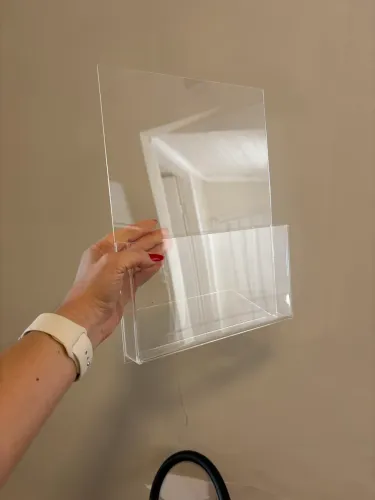 Display acrílico A4