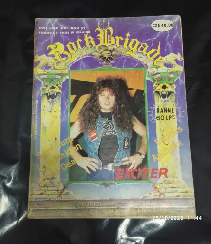 Revista Rock Brigade "21" julho 1986