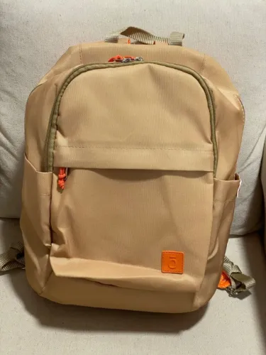 Mochila Notebook doterra laranja 7 compartimentos nova