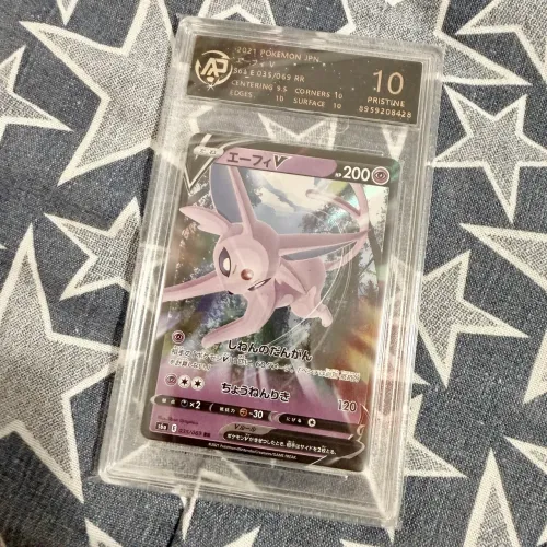Carta Graduada Pokémon RPA 10 - Espeon V, JP