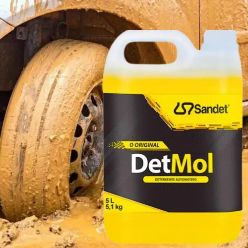 Detmol 5L Sandet Shampoo Automotivo Super Concentrado Det Mol