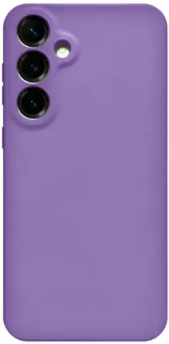 Capa de silicone roxa para Samsung Galaxy S25