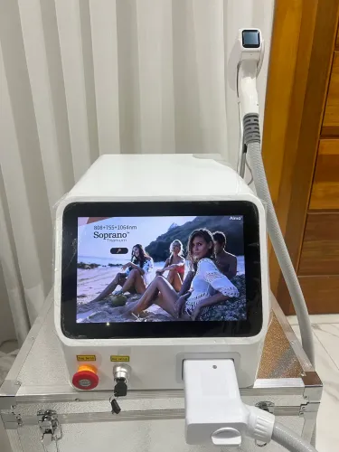 Depilação a laser soprano ice alma