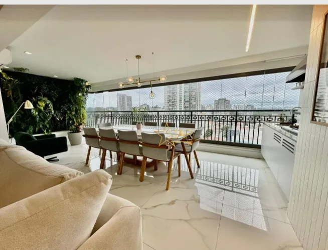 Apartamento com 3 dormitórios à venda, 137 m² por R$ 2.700.000,00 - Chácara Santo Antônio 