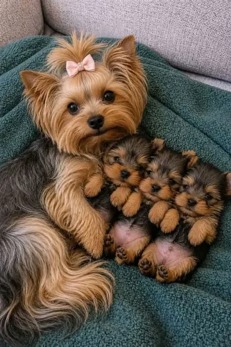 Yorkshire Mini Bibelô pedigree opcional