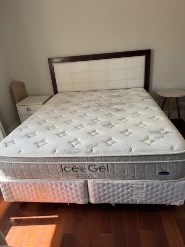Cama queen completa